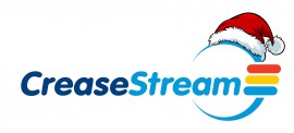 CreaseStream Christmas Logo