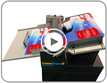 CreaseStream Quick-feed MkII creasing machine video